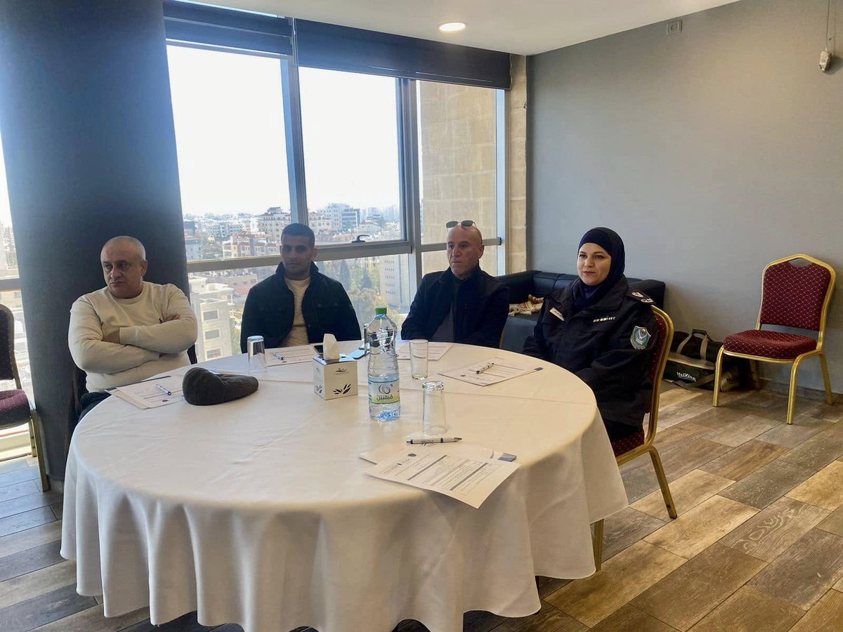SawasyaPal's tweet image. Supported by Sawasya 3, the Palestinian police organized a workshop for branch directors of the Family Protection and Juvenile Department to review and update the procedures manual, ensuring alignment with national legislation and international standards.
#Justice4All #Palestine