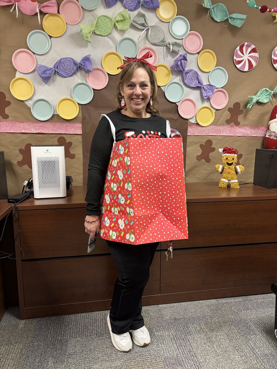 Dress as a gift was so much fun for staff and students!  I loved seeing the creativity expressed!  #theBestView