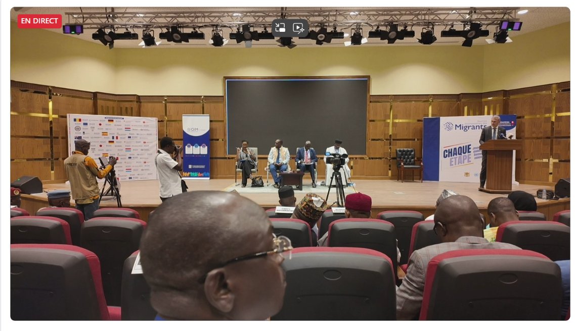 IOM Chad 🇺🇳 (@iomchad) on Twitter photo JOUR J, N’Djamena, célébration de le Journée internationale des migrants le 18 décembre 2024🌍!
Discussions en panel : Bureau de coordination des Nations Unies au Tchad, <a href="/IOMROWCA/">IOM West and Central Africa 🇺🇳</a> , Ministère de la femme et de la petite enfance au Tchad🇹🇩 et le ministère de l’environnement au JOUR J, N’Djamena, célébration de le Journée internationale des migrants le 18 décembre 2024🌍!
Discussions en panel : Bureau de coordination des Nations Unies au Tchad, <a href="/IOMROWCA/">IOM West and Central Africa 🇺🇳</a> , Ministère de la femme et de la petite enfance au Tchad🇹🇩 et le ministère de l’environnement au