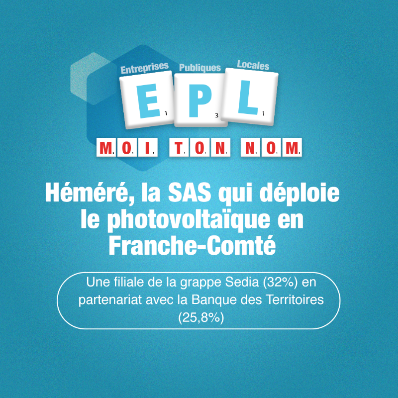 BanqueDesTerr's tweet photo. Et si on créait une énergie locale plus #durable ?

La famille des SEM (Sociétés d'économie mixte) et filiales de SEM EnR compte une nouvelle structure !

La  SAS  Héméré va déployer des parcs photovoltaïques dans les départements du Doubs, du Jura et de la Haute-Saône 🌱