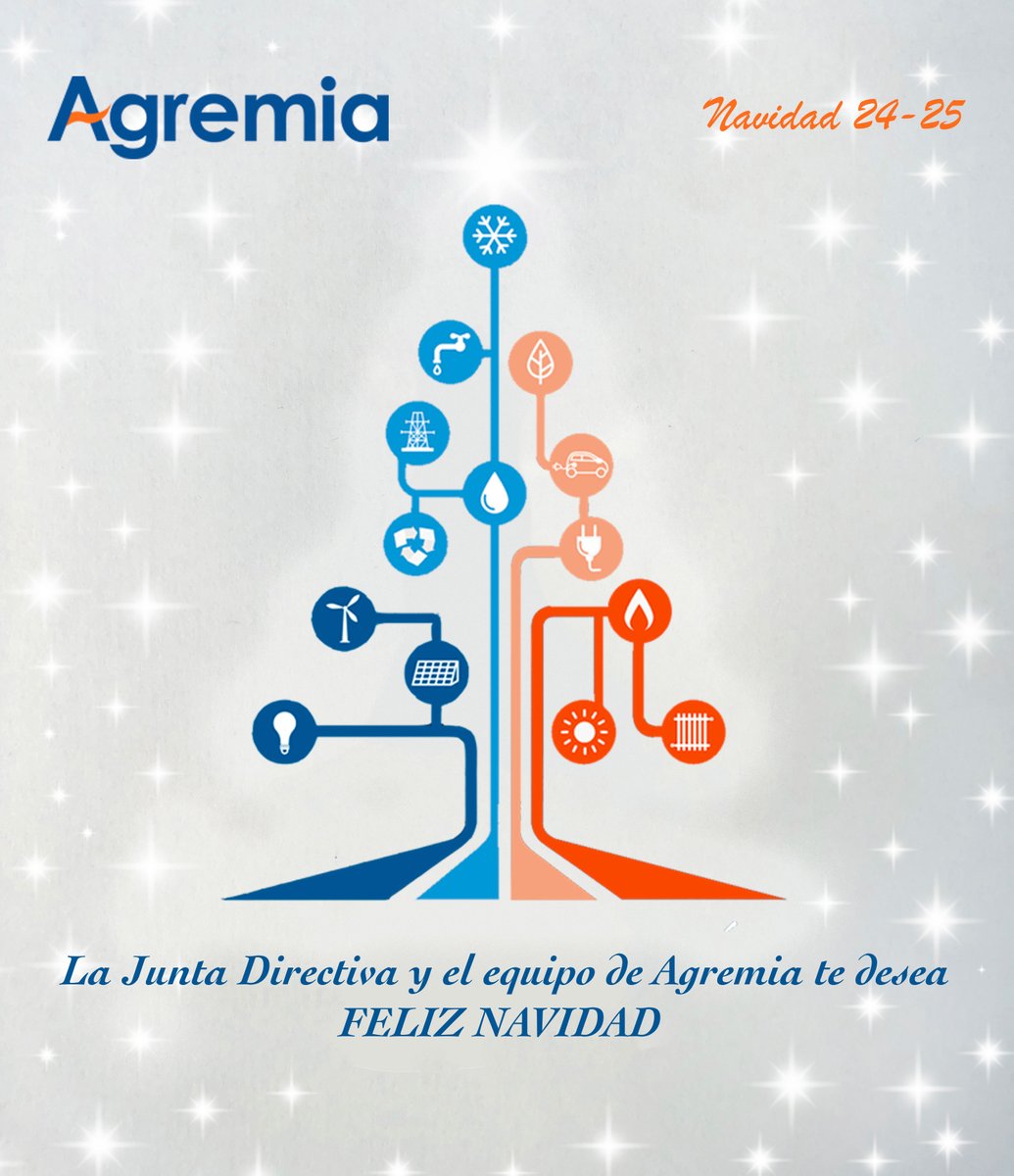 Desde Agremia queremos desearos unas muy felices fiestas.