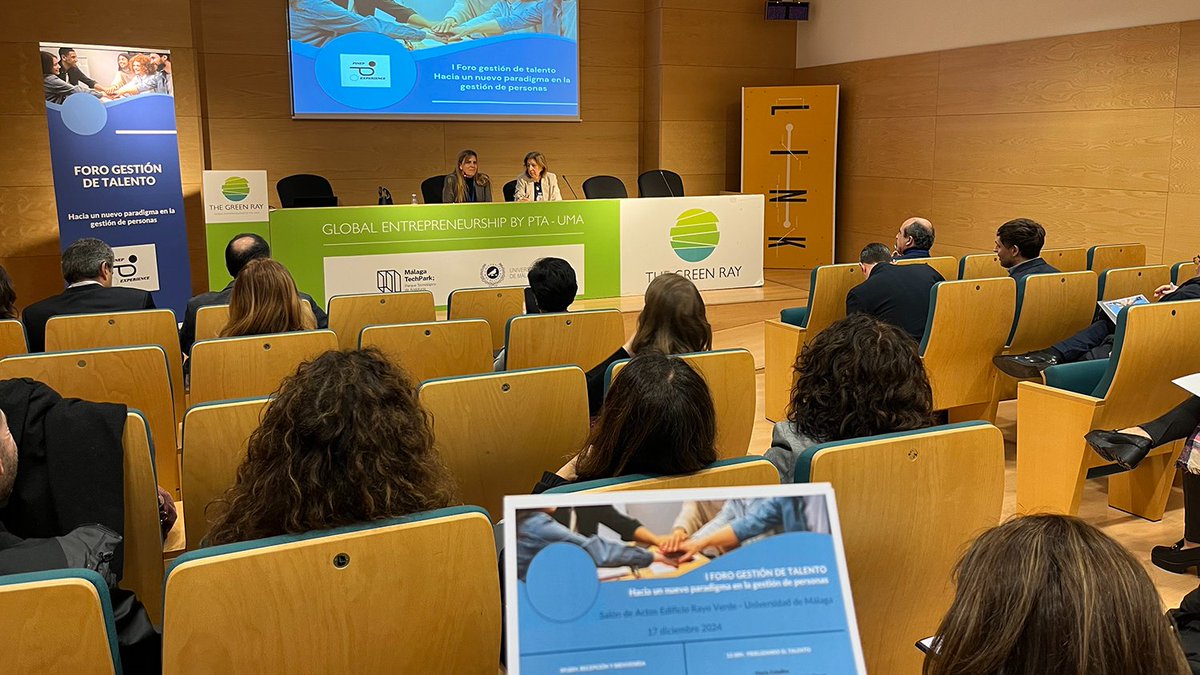 Celebrado en la UMA eI I Foro de Gestión de Talento que, organizado por nuestra Empresa de Base de Conocimiento (EBC) Pinep Experience, ha estado enfocado a las principales empresas de Málaga. +info: u.uma.es/fL1/