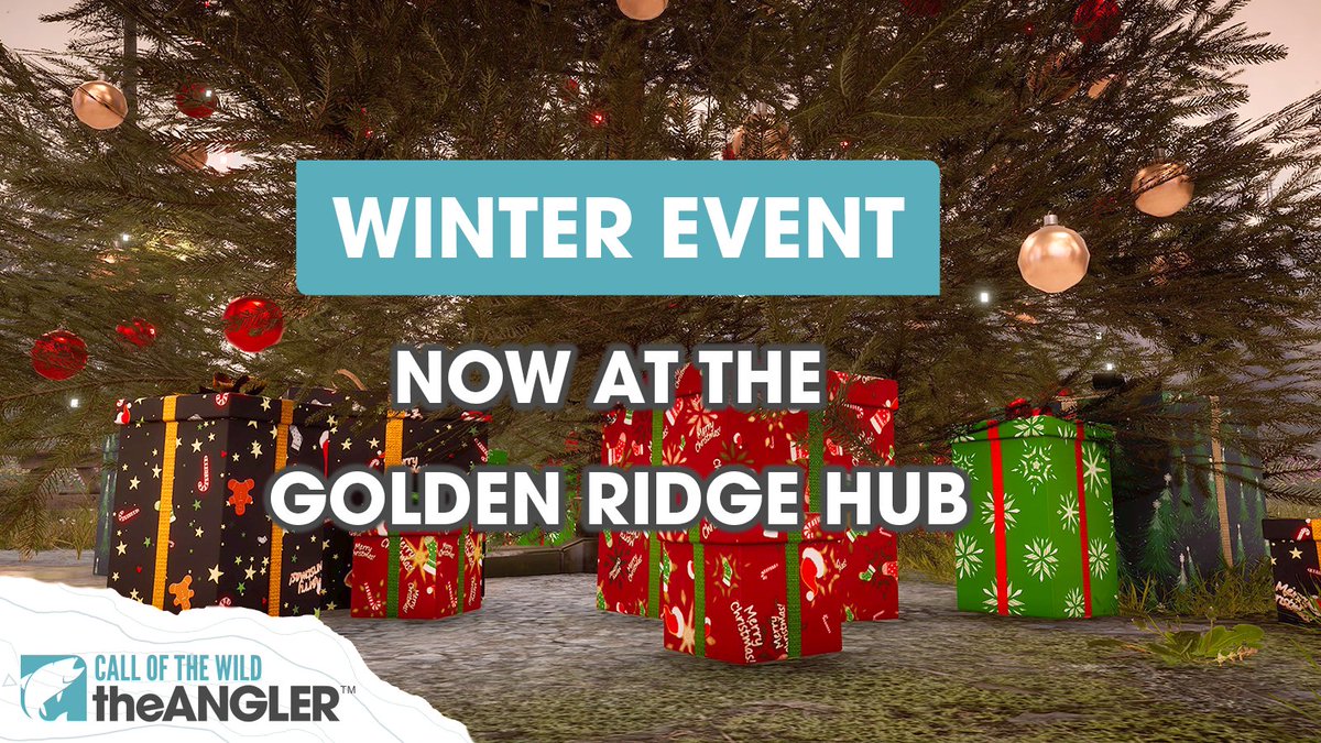 Golden Ridge is ready for Winter! ☃️

❄️ Take in the festive atmosphere
🎁 Get yourself decked out in winter gear from last year, available at the souvenir shop for in-game currency only until January 2nd.