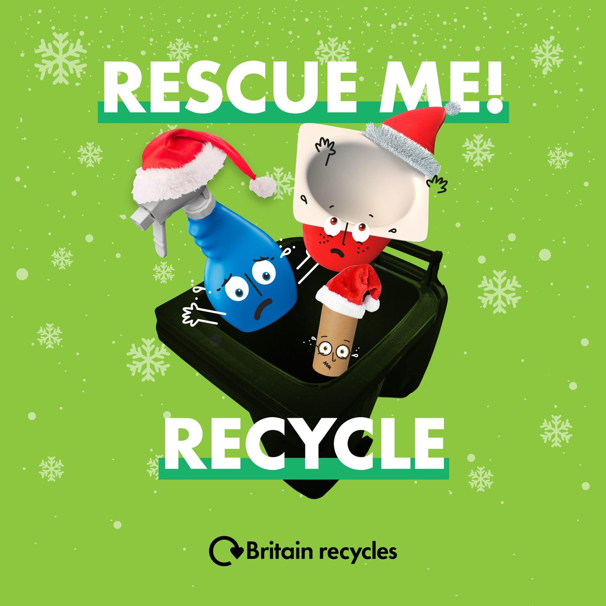 Who's your #ChristmasHero? Christmas is a time to spend with friends and family, but it’s also the time when we over-indulge and create the most waste. 

Whether it’s packaging from deliveries, wrapping paper, or food tubs and trays from our favourite seasonal treats, the waste