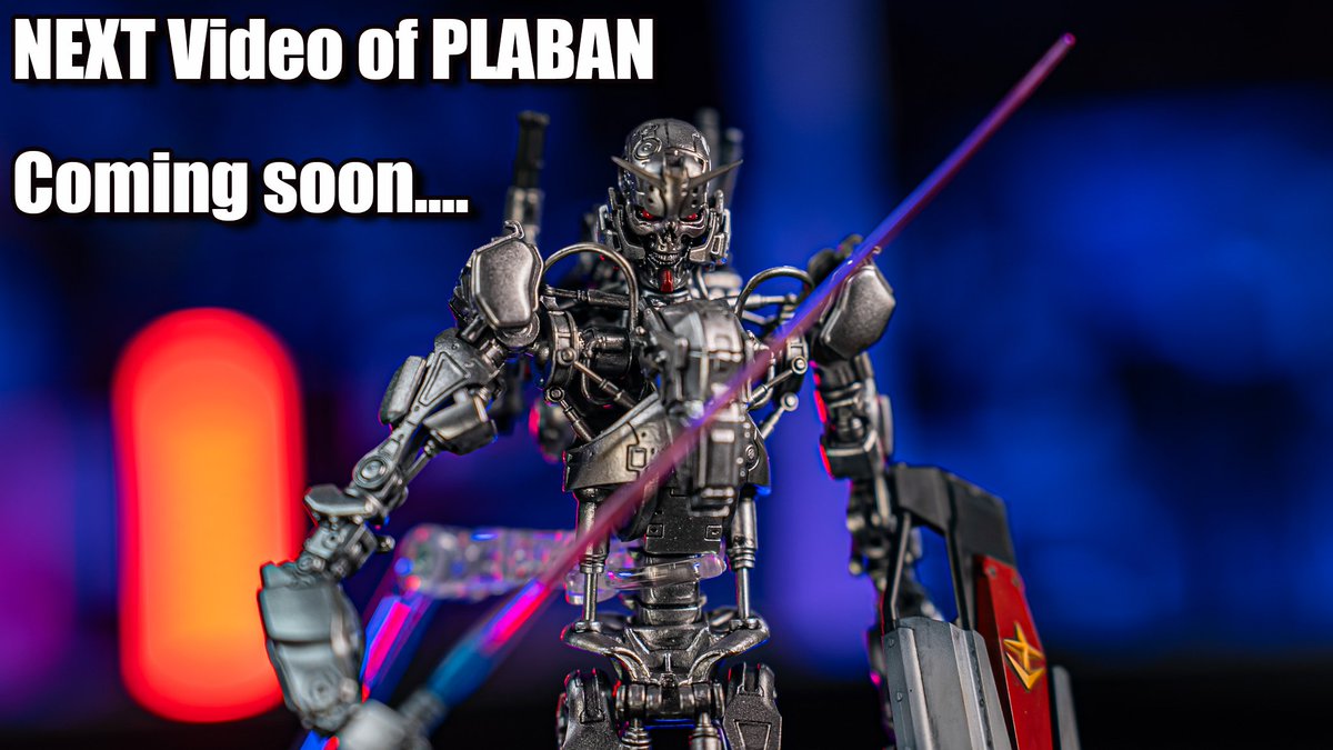 次回の制作動画ガンダムEX みんなが「ターミネーターみたいで怖い」と