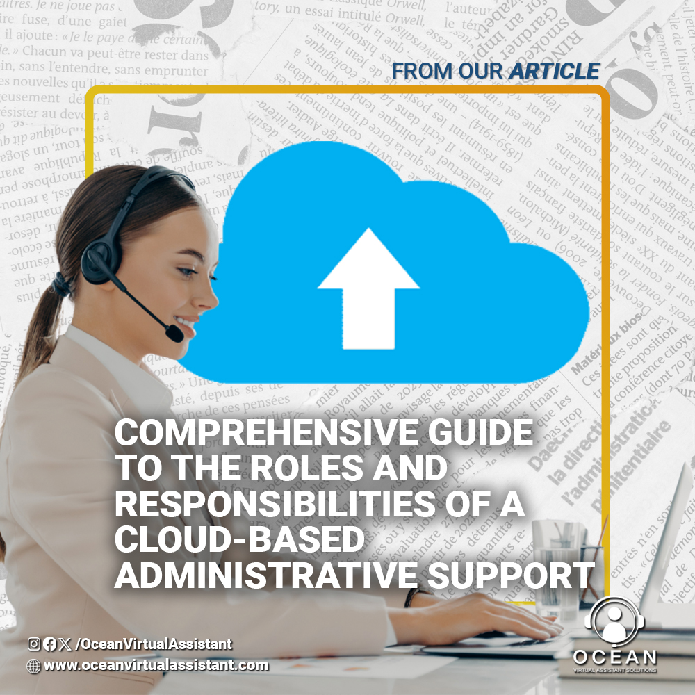oceanvastaffing's tweet image. Curious about what a cloud-based admin support can do for your business? This guide dives into the key roles and responsibilities that keep your operations running smoothly and efficiently. 🌐💼 Discover how they help you focus on growth! #OceanVirtualAssistant #BusinessGrowth