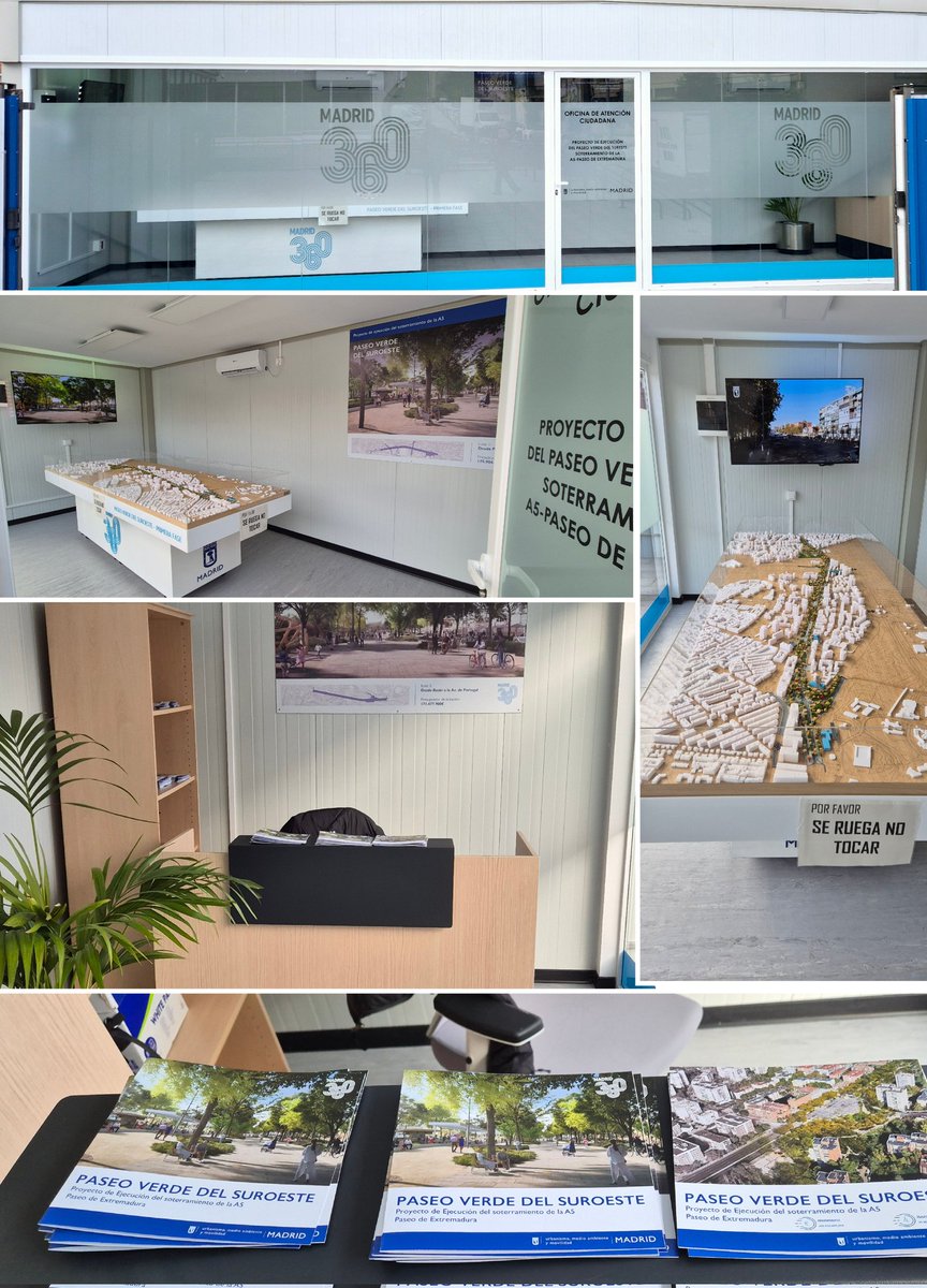 He estado esta mañana en el centro de información del Soterramiento de la A5, en la Calle El Greco y Gema me ha informado muy amablemente de varios aspectos de las obras. Uno de ellos es el enlace para hacer sugerencias
servpub.madrid.es/SYRCI_FTCIUDAD…