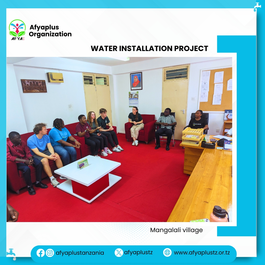AfyaplusTz's tweet photo. Afyaplus is proud to host @ewb_usa (MSU Chapter) supporting the Mangalali water project! Honored to visit RUCU &amp; meet Rev. Prof. Pius Mgeni &amp; Dr. Bernard Mwakisunga. Grateful for partnerships driving clean water access in Mangalali Village. 💧🌍
#Afyaplus #CleanWaterForAll https://t.co/m92VvG3mJB