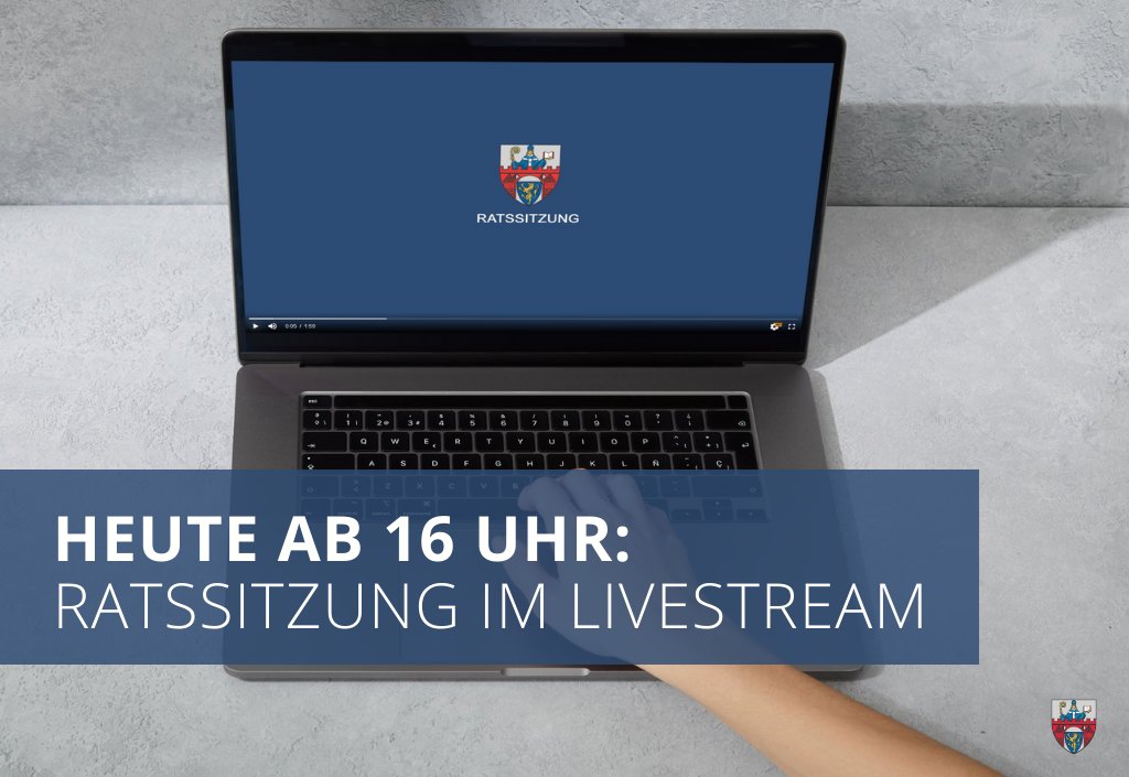 #SiegenPolitik Heute um 16 Uhr findet die letzte Ratssitzung in diesem Jahr statt. Ihr möchtet die Sitzung live verfolgen?

👉Hier geht’s zum Stream: siegen.de/ratlive
👉Alle Infos zur Sitzung: t1p.de/pysze