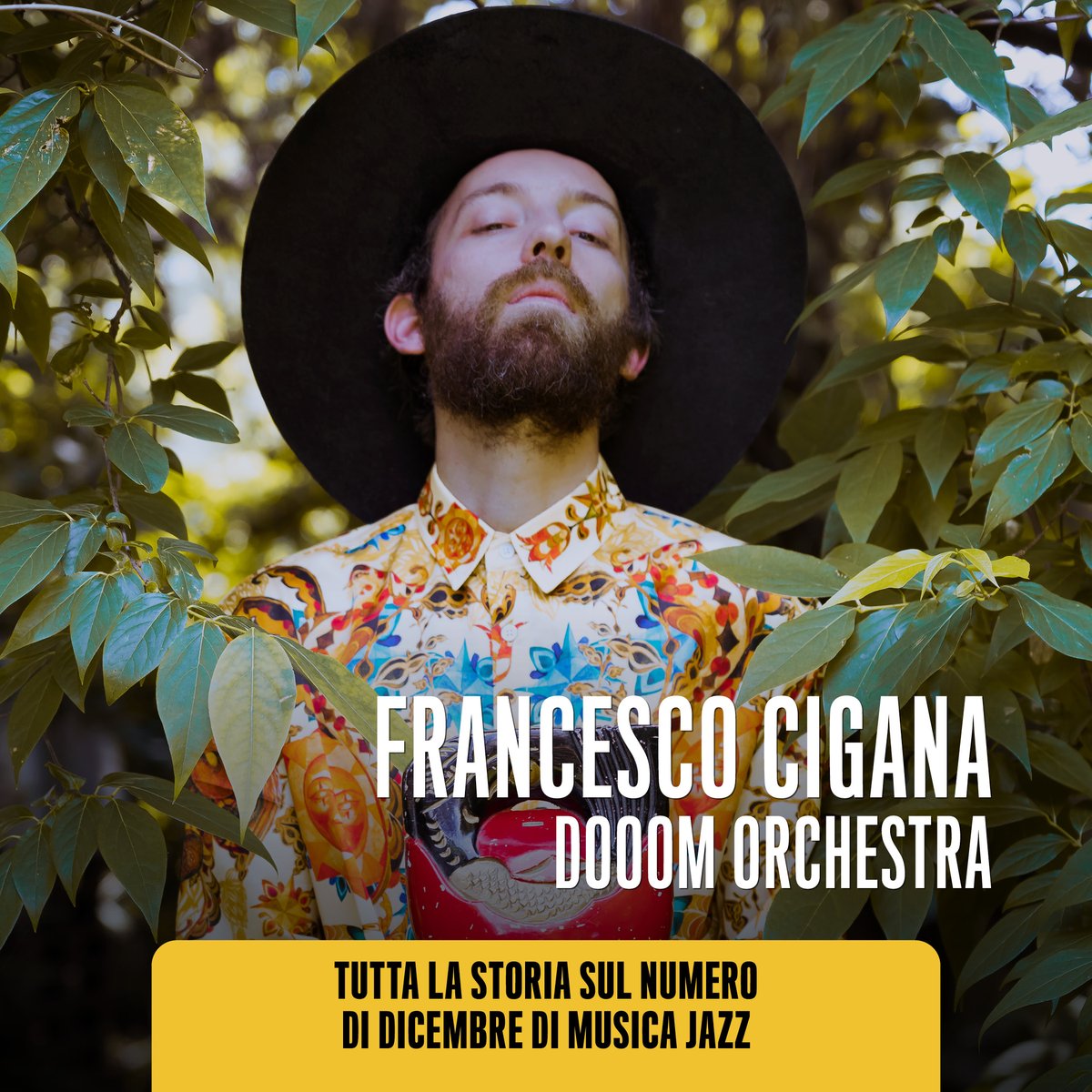 A colloquio con il leader della DOOOM orchestra, un ensemble corale benché formato da individualità di ispirazione e formazione molto diverse fra loro.

A cura di Sandro Cerini
Foto di Bianca Paiaro

Solo su Musica Jazz di dicembre.
musicajazz.it/in-edicola-mus…