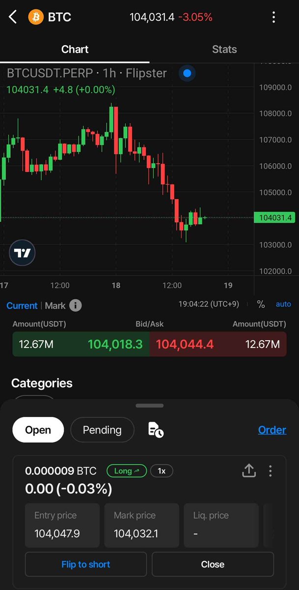 dantod12's tweet photo. @flipster_io #FlipPerpSwaps @IrdRishu @hen_vips @gagbs527obbv  let's go! https://t.co/AeSEtFP6Ze