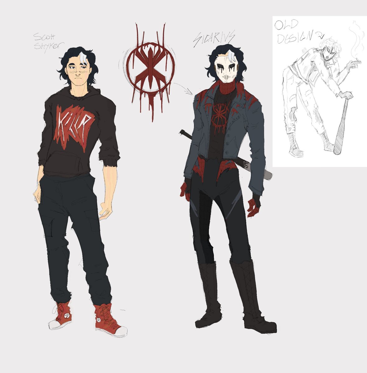 MossCordyceps's tweet photo. The Spider-Verse brainrot is back in full swing so I think it's time to bring my boy back,,, Oh how I've missed him,,,

#spidersona #sicarius https://t.co/WBUjEM1Etc