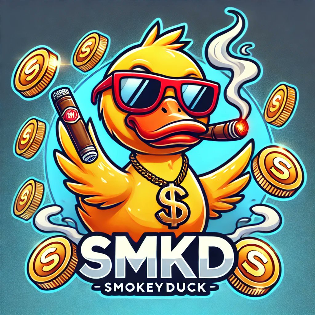 SmokeyDuckonSOL's tweet photo. 🦆 Quack and Win! 🚀
Want to score 50,000 SMKD for FREE? It’s simple:
1️⃣ Retweet this post.
2️⃣ Follow us.
3️⃣ Stay chill and wait for the winner announcement!
🔥 2 lucky winners will be announced in 48 hours. Don’t miss out!
#SmokeyDuck #Crypto #MemeCoin #SMKD #Solana #Giveaway https://t.co/YuH1TrucOs