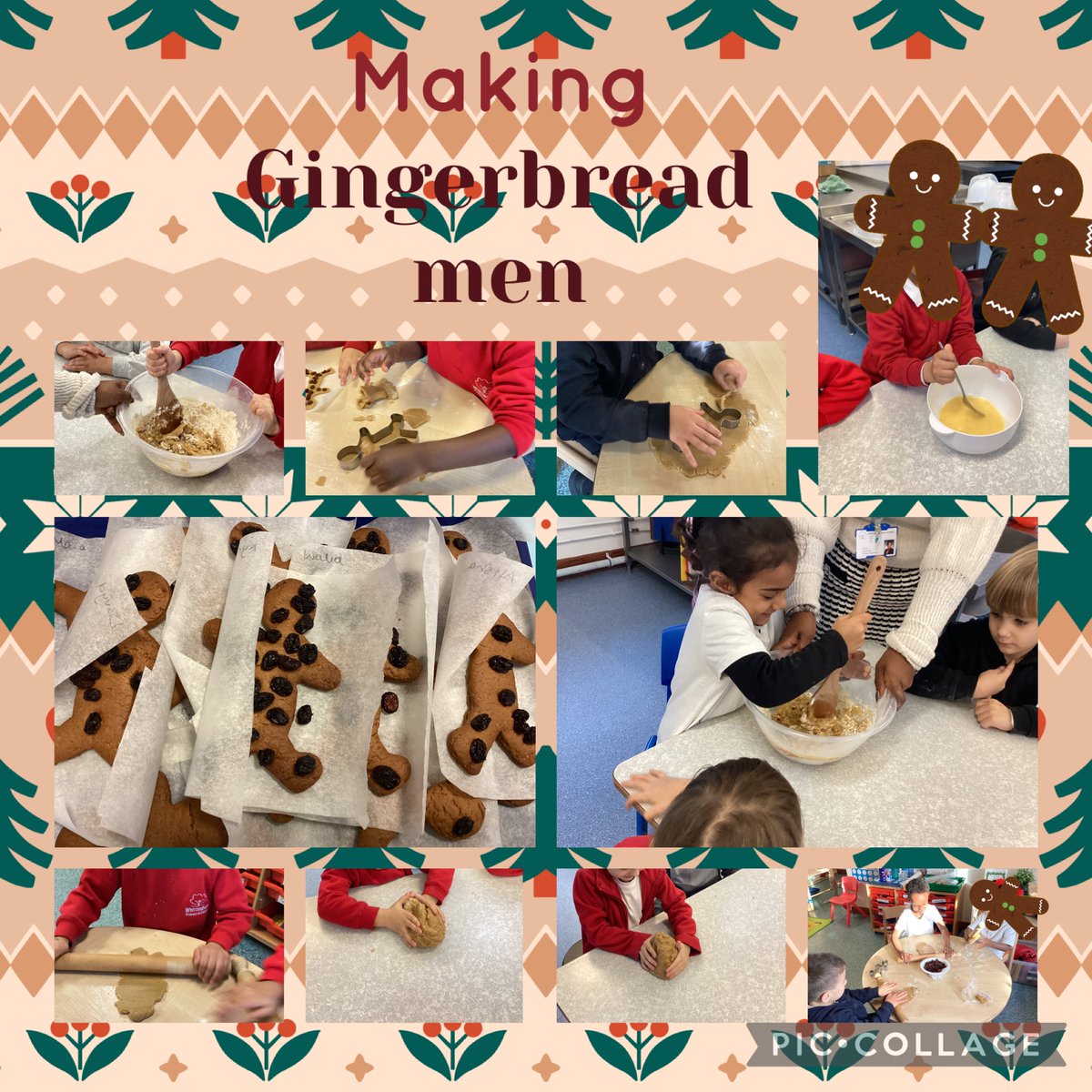 Reception classes enjoy making some delicious Christmas gingerbread men! 🎄⏲️ <a href="/WhittinghamWHA/">Whittingham Primary Academy</a> <a href="/MissNoble_WHA/">Miss Noble</a>