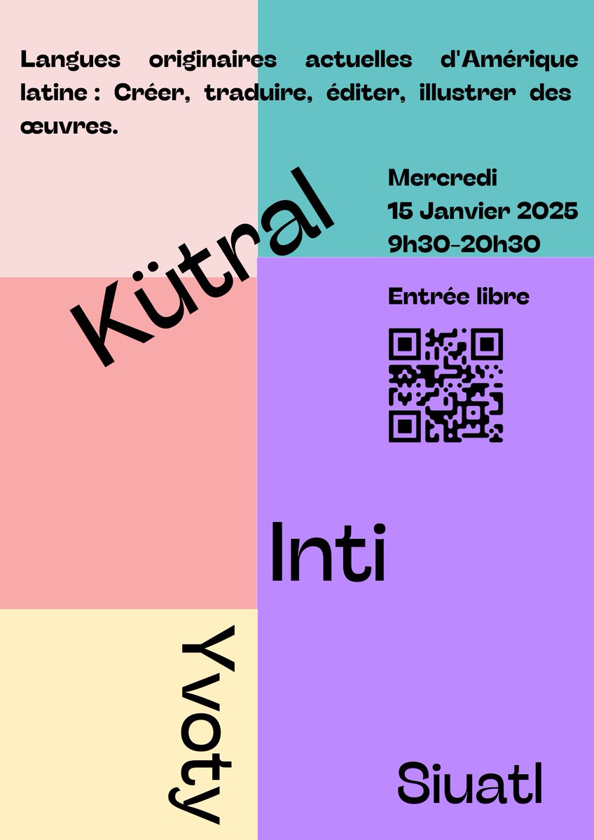 Journée d'études : Cet événement destiné autant aux universitaires qu’au grand public sera l’occasion de mettre en valeur la vitalité de ces langues en alternant temps académiques et moments de convivialité à travers des manifestations artistiques. mal217.org/fr/agenda/lang…