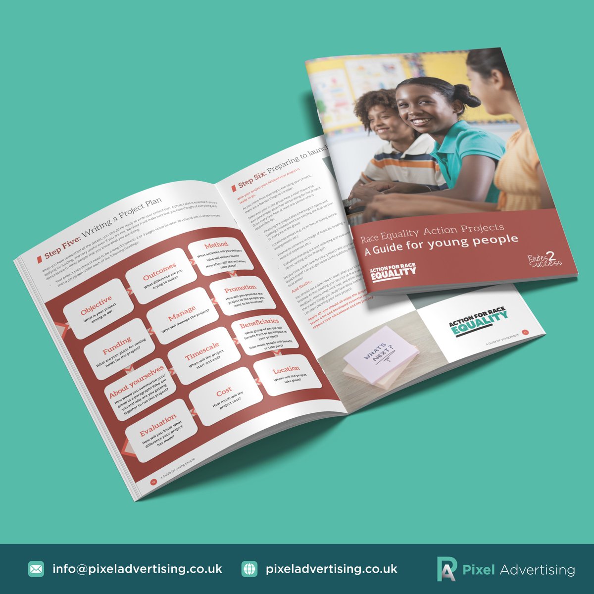 We have partnered with Action for Race Equality to create a powerful new resource. This booklet is designed to help children and young people create their own Race Equality Action Projects. We're excited to be part of inspiring the next generation. #actionforraceequality
