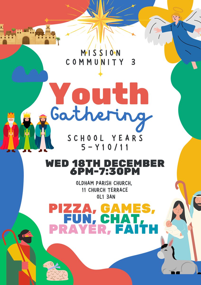 Laura Tebay MDGF Deanery Enabler for Oldham/Ashton (@mandiogf_oade) on Twitter photo Come along to <a href="/OldhamParish/">Oldham Parish Church</a> as we gather to consider what the Nativity story would look like in 2024. Re-design the stable, ask questions, compile a mum and baby shopping list. Oh, and there will be pizza from PLY at The Egyptian Room! <a href="/ManchesterDYO/">@ManchesterDYO</a> <a href="/BcsOldhamChap/">BCS Oldham Chaplaincy</a> <a href="/JennyCarey3/">Jenny</a> Come along to <a href="/OldhamParish/">Oldham Parish Church</a> as we gather to consider what the Nativity story would look like in 2024. Re-design the stable, ask questions, compile a mum and baby shopping list. Oh, and there will be pizza from PLY at The Egyptian Room! <a href="/ManchesterDYO/">@ManchesterDYO</a> <a href="/BcsOldhamChap/">BCS Oldham Chaplaincy</a> <a href="/JennyCarey3/">Jenny</a>