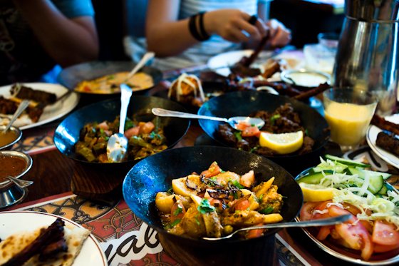 Nothing says ‘weekend plans’ like a table full of Tayyabs!