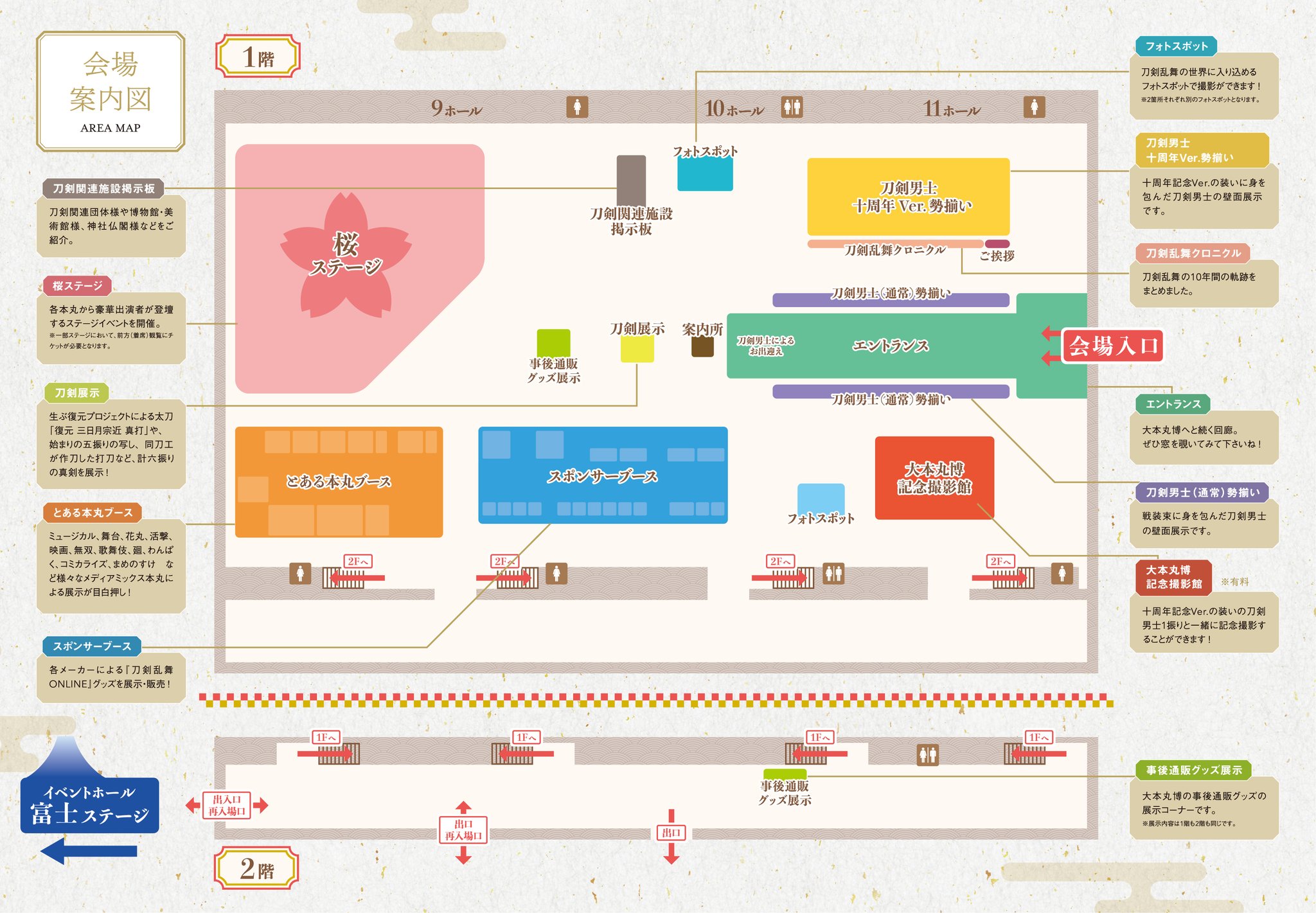 大本丸博2025　実休光忠 刀剣乱舞 大本丸博 2025 A 4 クリアファイル 実休光忠 祝装