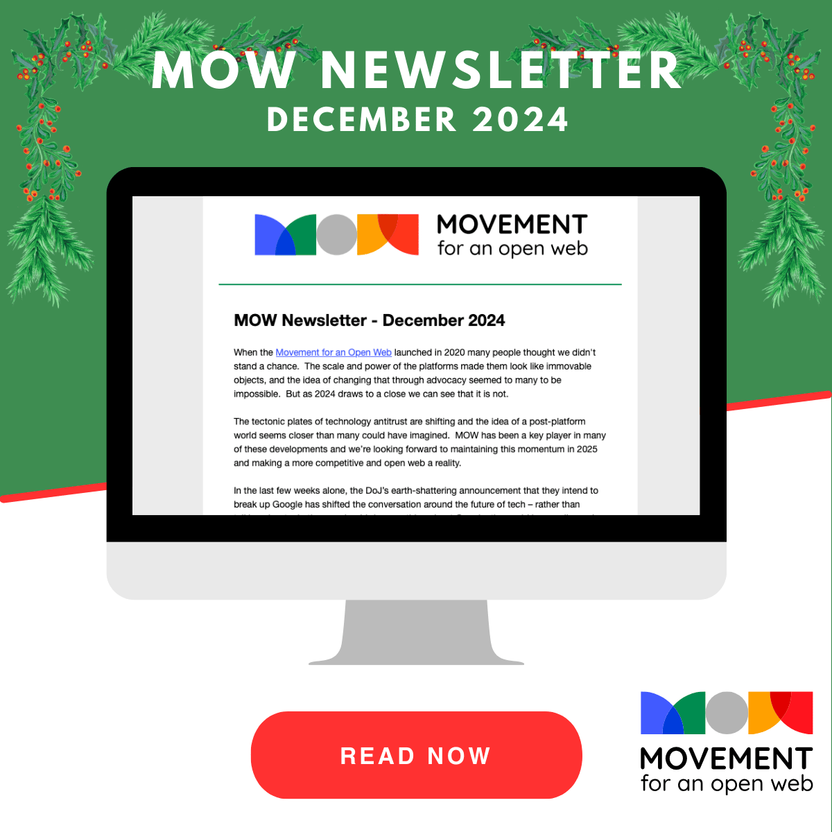 Movement for an Open Web tweet media