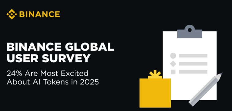 #Binance's recent global user survey, encompassing over 27,000 participants, reveals that nearly 45% of respondents entered the cryptocurrency market in 2024.

A significant 23.89% of respondents believe that #AI tokens will lead market growth in 2025, indicating a shift towards