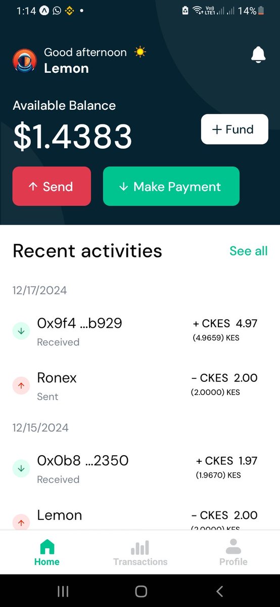 ronexondimu's tweet photo. Gm! Bulish on @ExionFinance
Just a normal day to spend on localstable #ckes https://t.co/jfqP9jhHR1