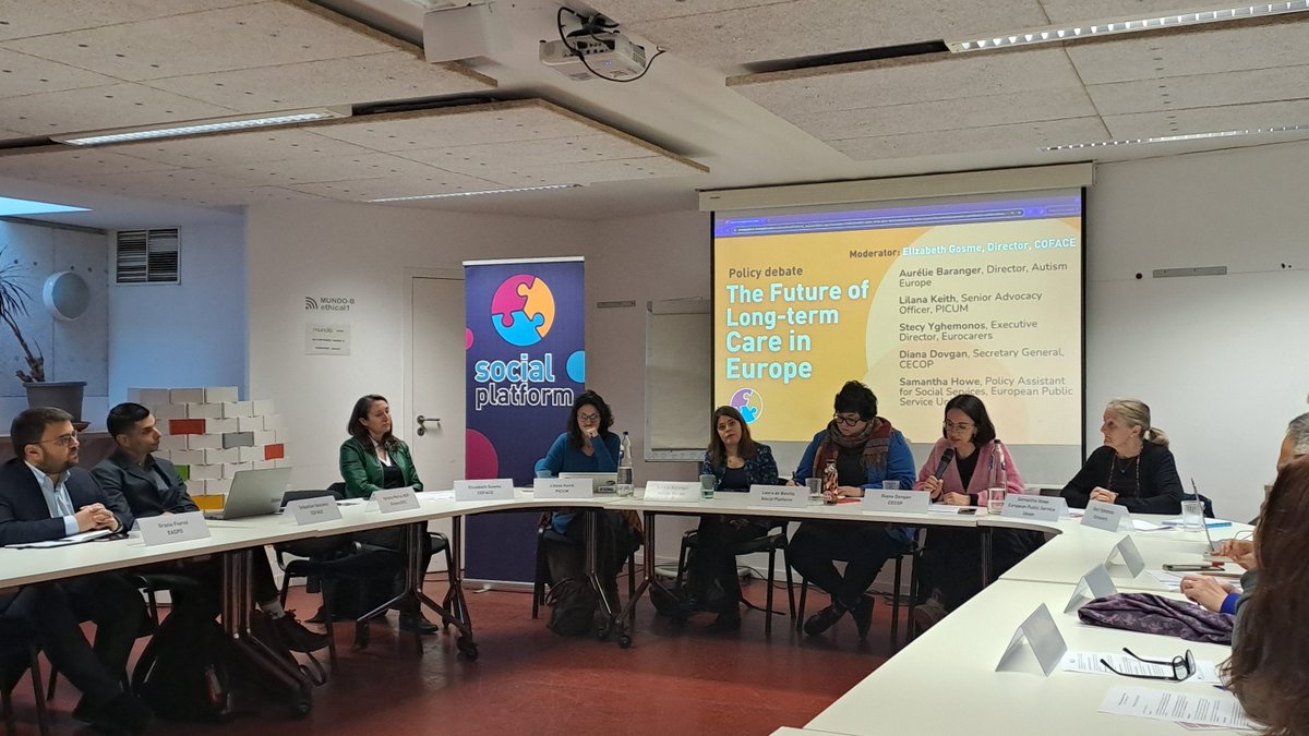 CECOP (@cecop_coops) on Twitter photo On 4 December 2024, CECOP General Secretary <a href="/diana_dovgan/">Diana Dovgan</a> took part in the policy debate organised by <a href="/social_platform/">Social Platform</a> “The Future of Long-Term Care in Europe”
Read more 👉cecop.coop/works/cecop-at… On 4 December 2024, CECOP General Secretary <a href="/diana_dovgan/">Diana Dovgan</a> took part in the policy debate organised by <a href="/social_platform/">Social Platform</a> “The Future of Long-Term Care in Europe”
Read more 👉cecop.coop/works/cecop-at…