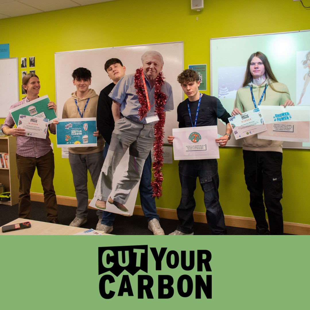 Blackpool Sixth (@blackpoolsixth) on Twitter photo #CutYourCarbon results
Huge congratulations to Steve Beesley and his PM groups. ⭐🏆 They emerged as the winners in the inter-PM #CutYourCarbon challenge in November with an amazing 189 carbon-cutting actions logged in the month.
#climateaction <a href="/EcoSchools/">Eco-Schools England</a> #climatechange #CutYourCarbon results
Huge congratulations to Steve Beesley and his PM groups. ⭐🏆 They emerged as the winners in the inter-PM #CutYourCarbon challenge in November with an amazing 189 carbon-cutting actions logged in the month.
#climateaction <a href="/EcoSchools/">Eco-Schools England</a> #climatechange