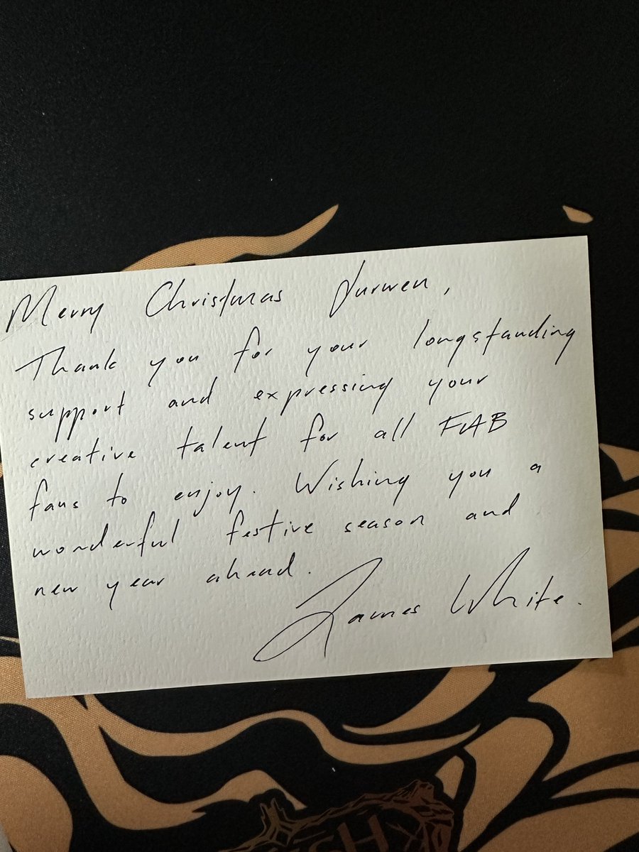 Juwern96's tweet image. So happy that me and my husband have received Christmas wishes and gifts from James White. Thanks you for making my Christmas so meaning this year~
#HAPPYHOLIDAYS #MerryChristmas #fabtcg
