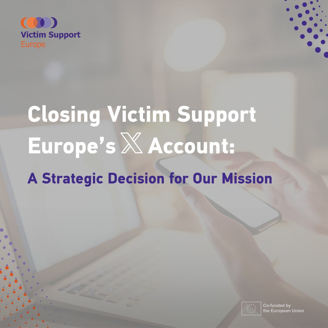 Victim Support Europe tweet media