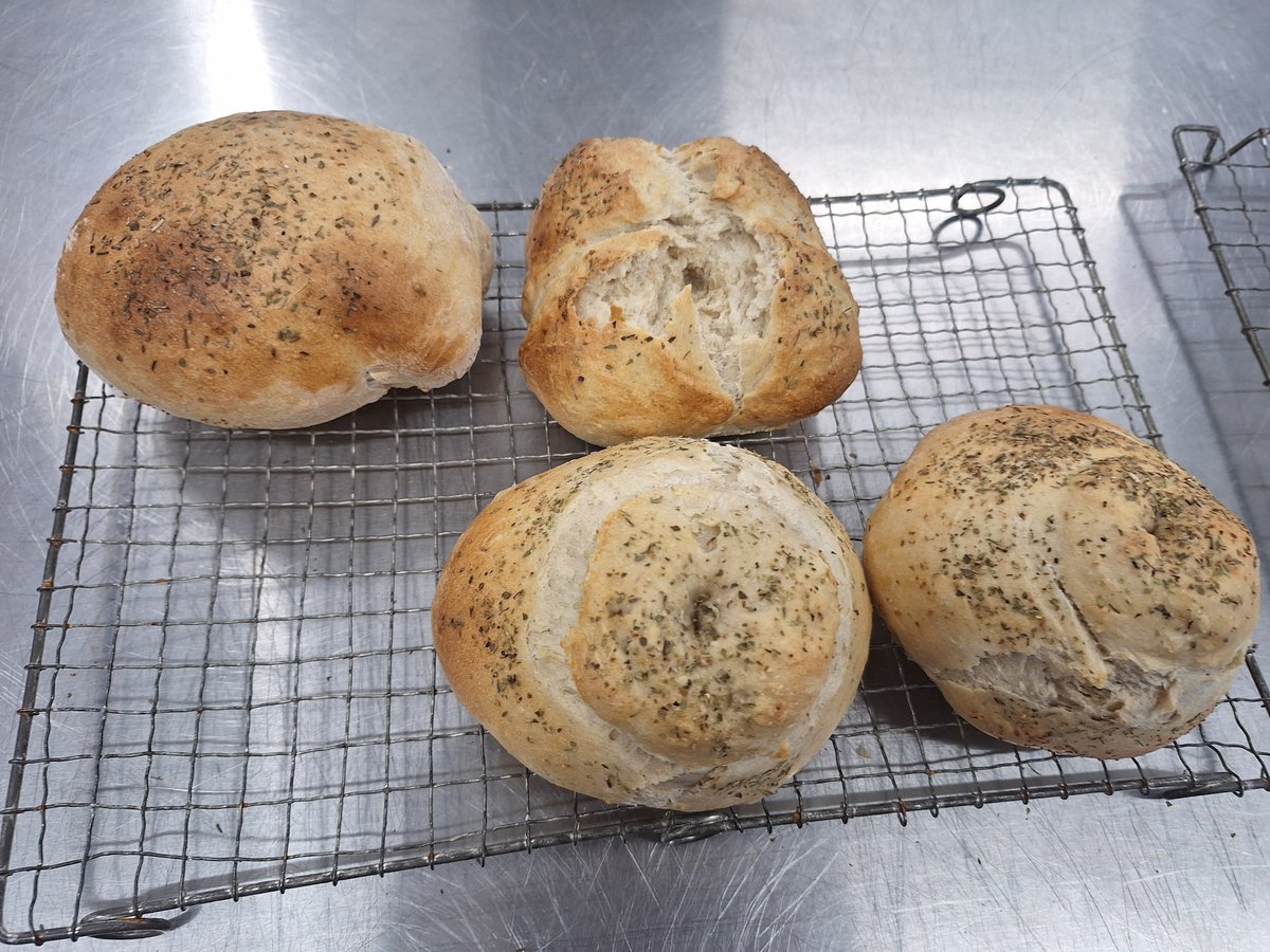 Year 10 Food and Nutrition - Mrs Wotton's class

Here are some fantastic outcomes from our 'Funky Bread' lesson! Students made their own dough and experimented with a variety of ingredients and techniques to enrich and style their bread creations.