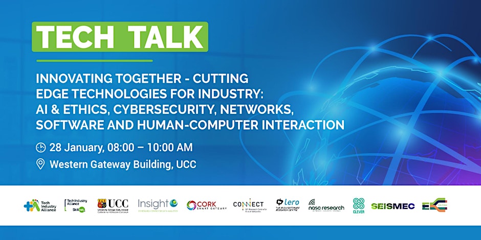 ENTIRE_EDIH (@entire_edih_ie) on Twitter photo <a href="/Tech_In_All/">Tech Industry Alliance</a>, <a href="/UCC/">UCC Ireland</a> School of Computer Science and Information Technology, <a href="/SmartCork/">Cork Smart Gateway</a>, and Tech Industry Alliance Skillnet are pleased to bring you the first Tech Talk of 2025 🙌
Register today for this free informative seminar ➡️bit.ly/4gYM5W3 <a href="/Tech_In_All/">Tech Industry Alliance</a>, <a href="/UCC/">UCC Ireland</a> School of Computer Science and Information Technology, <a href="/SmartCork/">Cork Smart Gateway</a>, and Tech Industry Alliance Skillnet are pleased to bring you the first Tech Talk of 2025 🙌
Register today for this free informative seminar ➡️bit.ly/4gYM5W3