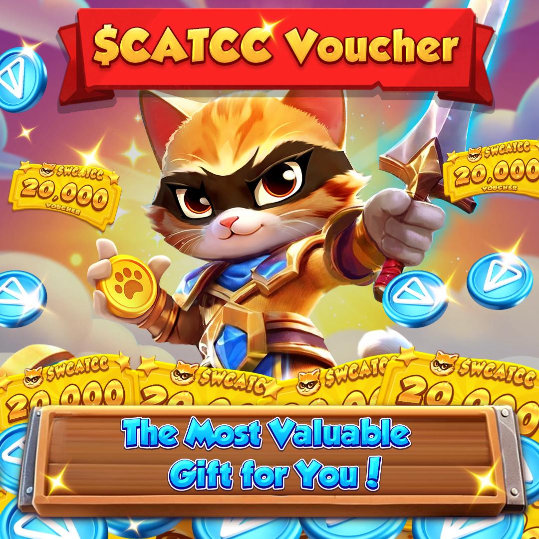 ❤️❤️ A brand-new way to unlock the true value of $CATCC is on the horizon...

👩‍❤️‍👨 Introducing $CATCC Vouchers – your key to instant liquidity!

😍 The game is about to change. Stay tuned and get ready for the next big update that will redefine your CoinCrypto experience!