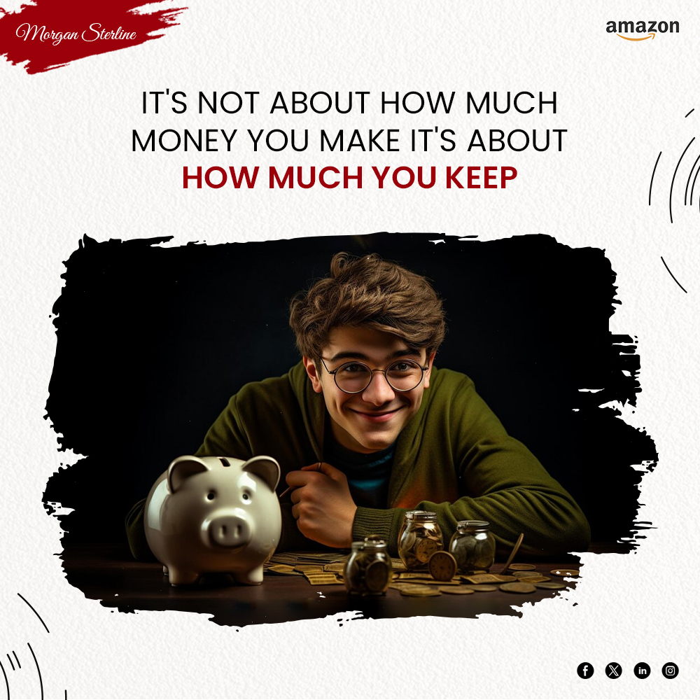 MorganSterline's tweet photo. Financial success is more than just making a lot of money; it's also important to manage and preserve it successfully in order to achieve long-term financial security and stability.

"Live Cheap! Close Your Days! Be a Millionaire!" by Morgan Sterline is coming soon on Amazon! https://t.co/2KDMaZ98Gh