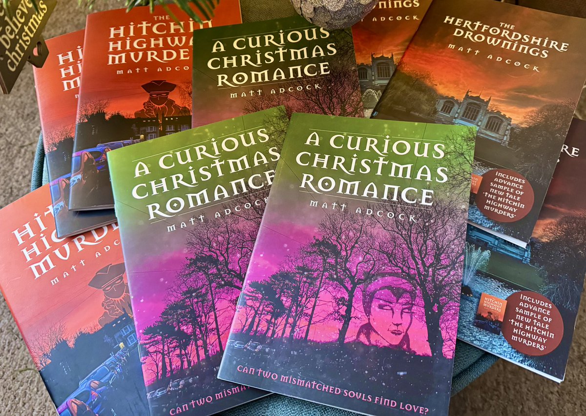 🚨 🚨 NEW STORY ALERT!!🚨 🚨 

Hot off the press for tomorrow’s <a href="/HitchinCreative/">Hitchin Creative</a> <a href="/Hitchinfestival/">Hitchin Festival</a> <a href="/HitchinLibrary/">Hitchin Library</a> event…

The #Hitchin set ‘A Curious Christmas Romance’ joins the growing Hertfordshire fables!?

Only couple of tickets left to the launch: ticketsource.co.uk/hitchinfestiva…