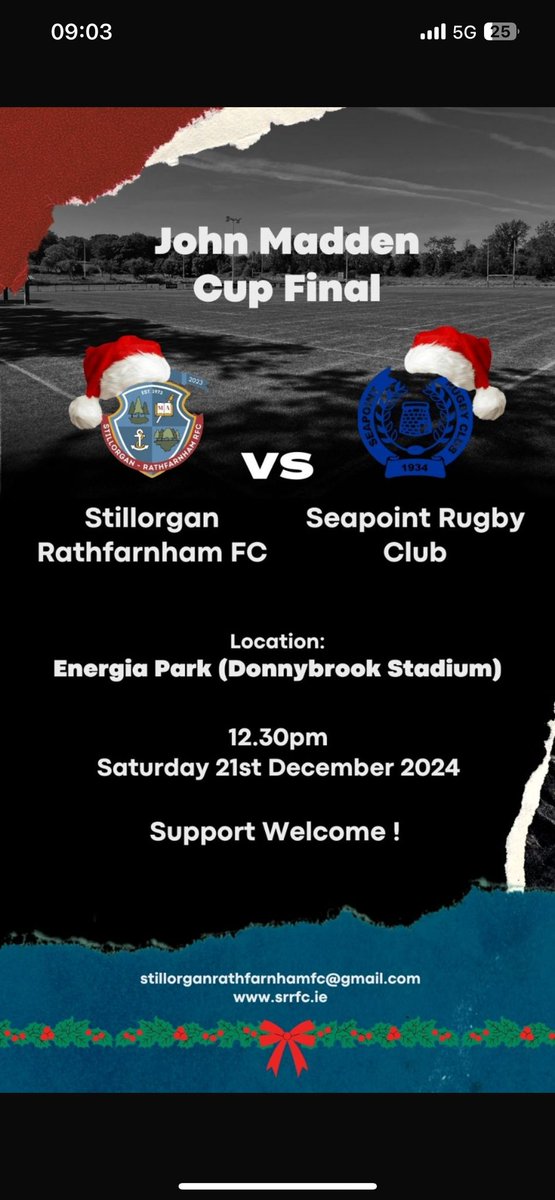 Stillorgan-Rathfarnham RFC tweet media