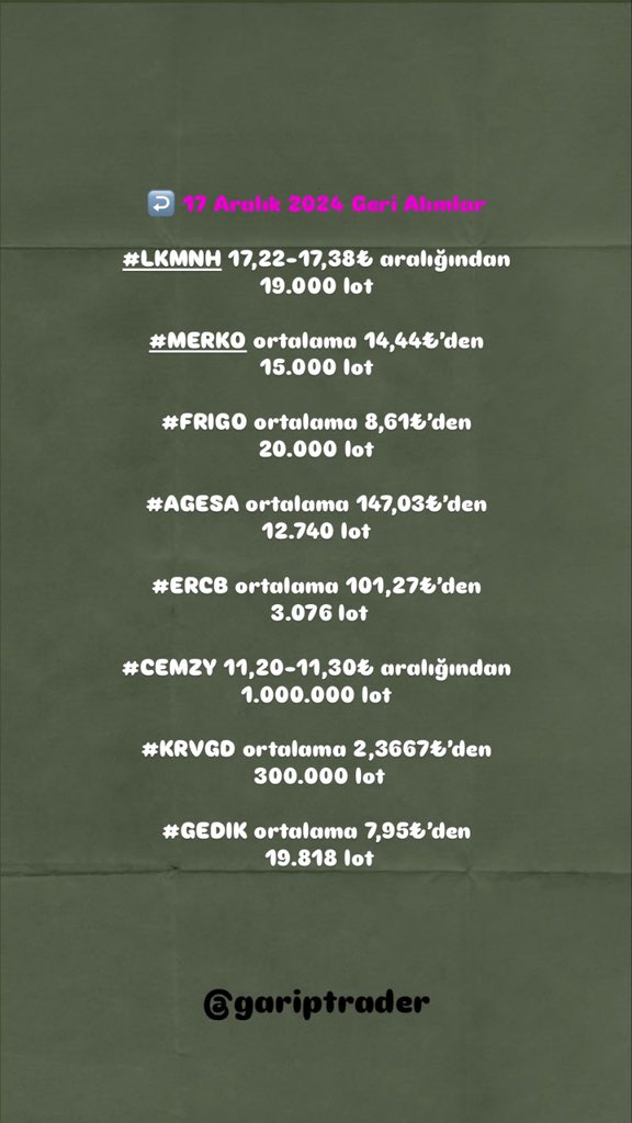 Garip Trader (@tradergarip) on Twitter photo 