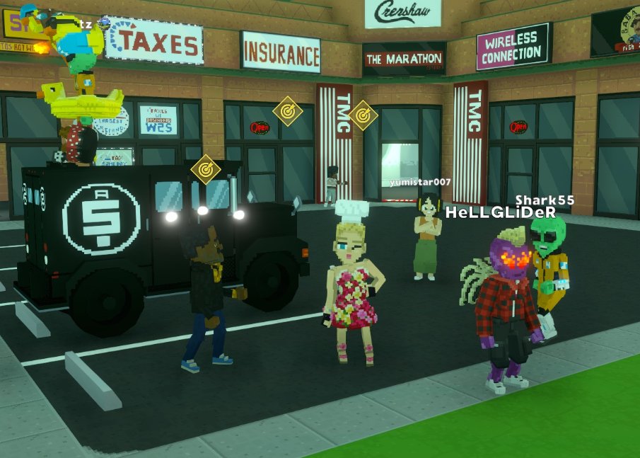 NHamep's tweet photo. Hanging out at the TMC Parking Lot in Crenshaw  https://t.co/OCwY0xwfsd #TheSandbox #AlphaSeason4 #AS4SocialChallenge https://t.co/EOLASOGCEL