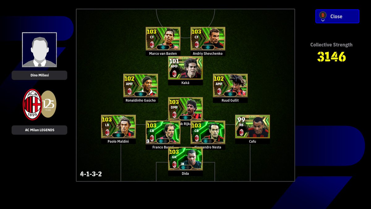 nd_hnf's tweet photo. never thought I could get the legend difficulty done in singly try lol

#eFootball #ACMilan125 https://t.co/KsnecDFcM1