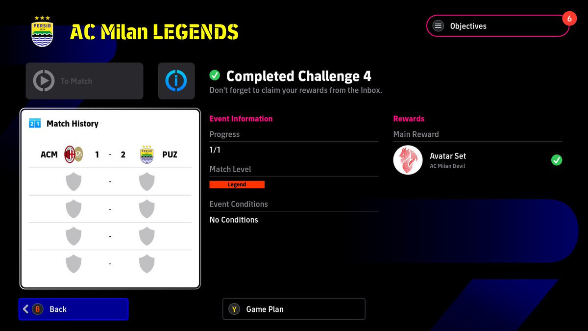 nd_hnf's tweet photo. never thought I could get the legend difficulty done in singly try lol

#eFootball #ACMilan125 https://t.co/KsnecDFcM1