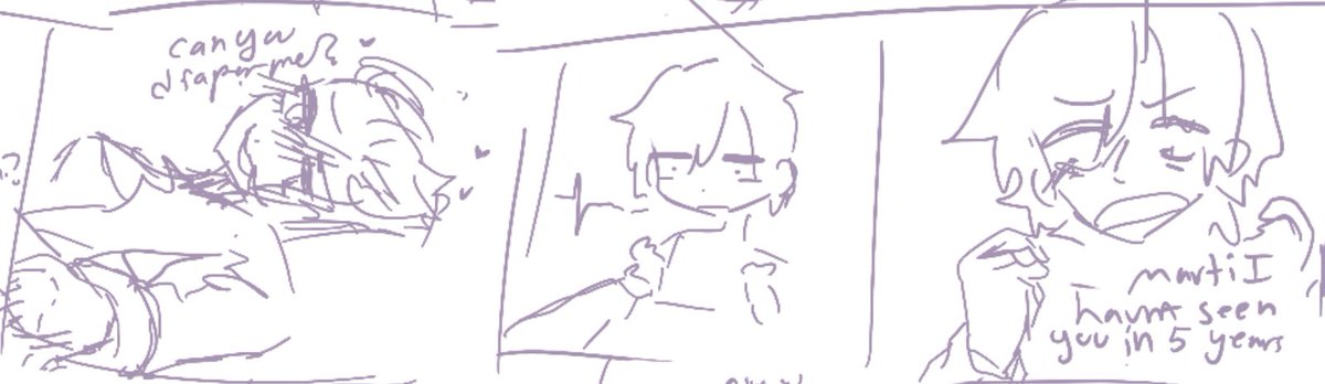 shannyomb's tweet photo. Very old and embarrassing comic from when I was like 14-16? First page isn't shown becuz it's just bad but context is that she visits her ex on a bender
#abdl #abdlcomic #abdlart https://t.co/ccSkSt8APd