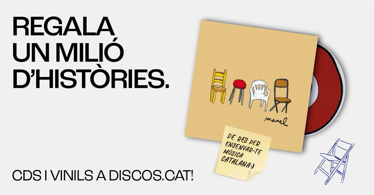 De res :) 

CD <a href="/GrupManel/">Manel</a> - discos.cat/disco/12554/el…