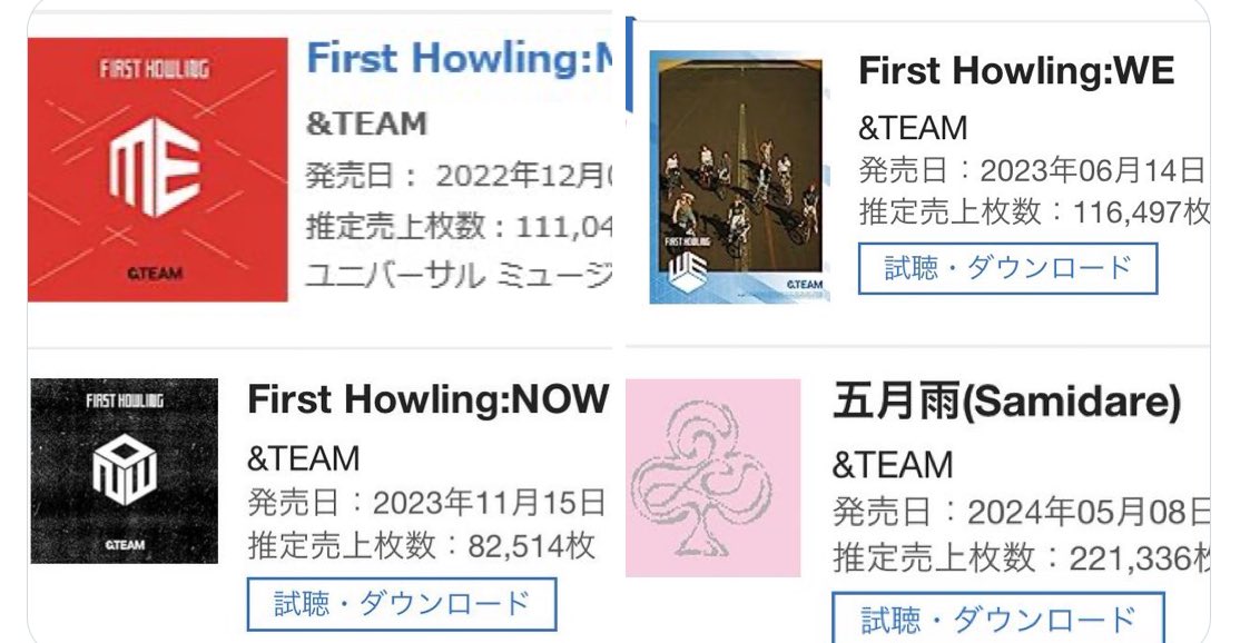 lunewelune's tweet photo. 本当に？
凄すぎる😭😭😭
震える…

フラゲ日の売上枚数

EP
First Howling : ME 11.1万枚
First Howling : WE 11.6万枚

シングル
五月雨(Samidare)  22.1万枚
青嵐(Aoarashi) 28.4万枚

フルアルバム
First Howling : NOW 8.2万枚
雪明かり (Yukiakari) 30.3万枚

#andTEAM
#앤팀
#雪明かり_Yukiakari