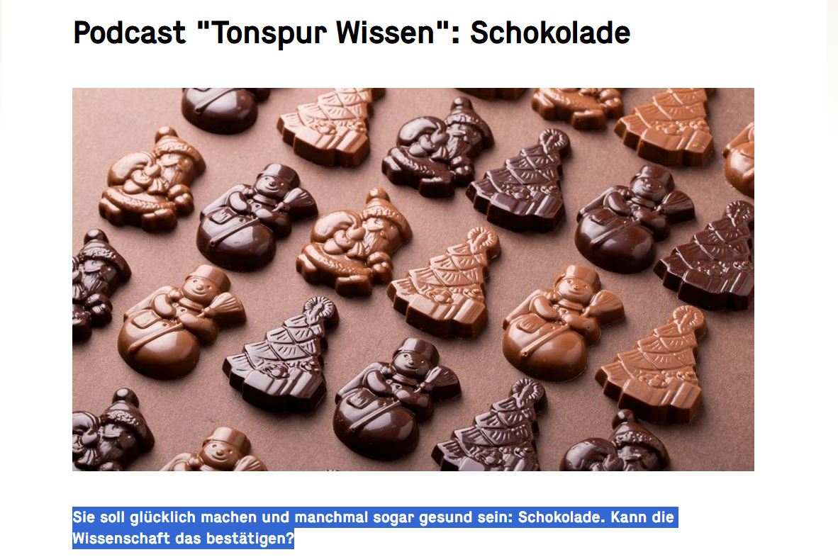 Leibniz-Institut für Lebensmittel-Systembiologie (@leibnizlsb) on Twitter photo 👉Schon reingehört? Sie soll glücklich machen und manchmal sogar gesund sein: #Schokolade. Kann die Wissenschaft das bestätigen? 🎧Podcast "Tonspur Wissen" mit Ursula Weidenfeld und Dr. Andreas Dunkel vom <a href="/LeibnizLSB/">Leibniz-Institut für Lebensmittel-Systembiologie</a> leibniz-gemeinschaft.de/ueber-uns/neue…
<a href="/LeibnizWGL/">Leibniz-Gemeinschaft</a> <a href="/dastutmannicht/">Ursula Weidenfeld</a> 👉Schon reingehört? Sie soll glücklich machen und manchmal sogar gesund sein: #Schokolade. Kann die Wissenschaft das bestätigen? 🎧Podcast "Tonspur Wissen" mit Ursula Weidenfeld und Dr. Andreas Dunkel vom <a href="/LeibnizLSB/">Leibniz-Institut für Lebensmittel-Systembiologie</a> leibniz-gemeinschaft.de/ueber-uns/neue…
<a href="/LeibnizWGL/">Leibniz-Gemeinschaft</a> <a href="/dastutmannicht/">Ursula Weidenfeld</a>