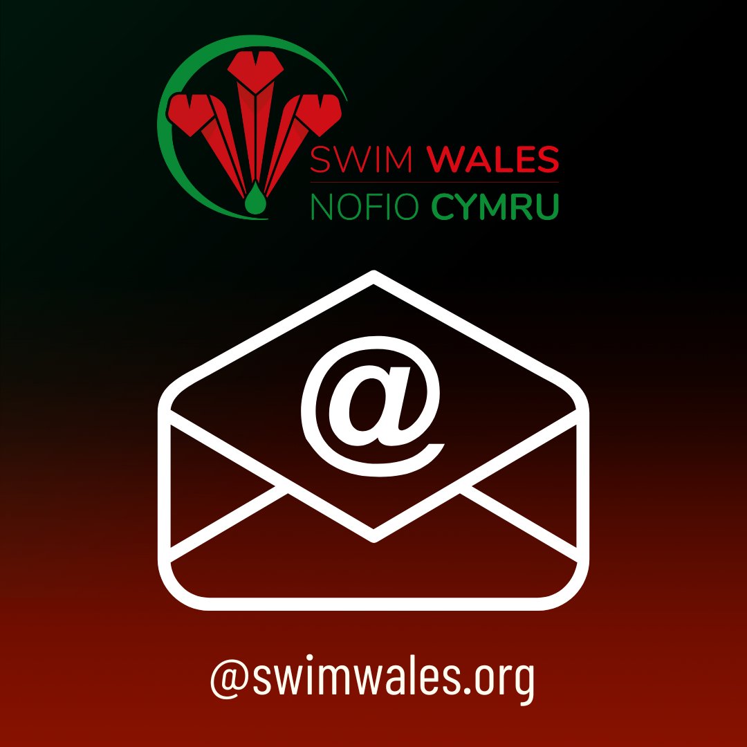(Thread) - Important Update from Swim Wales! 🌊

Effective from today our email addresses will be changing! 📧

We’re moving from swimming (.org) to @swimwales.org.
📧 We kindly ask that you use our new email domain from this date onwards.