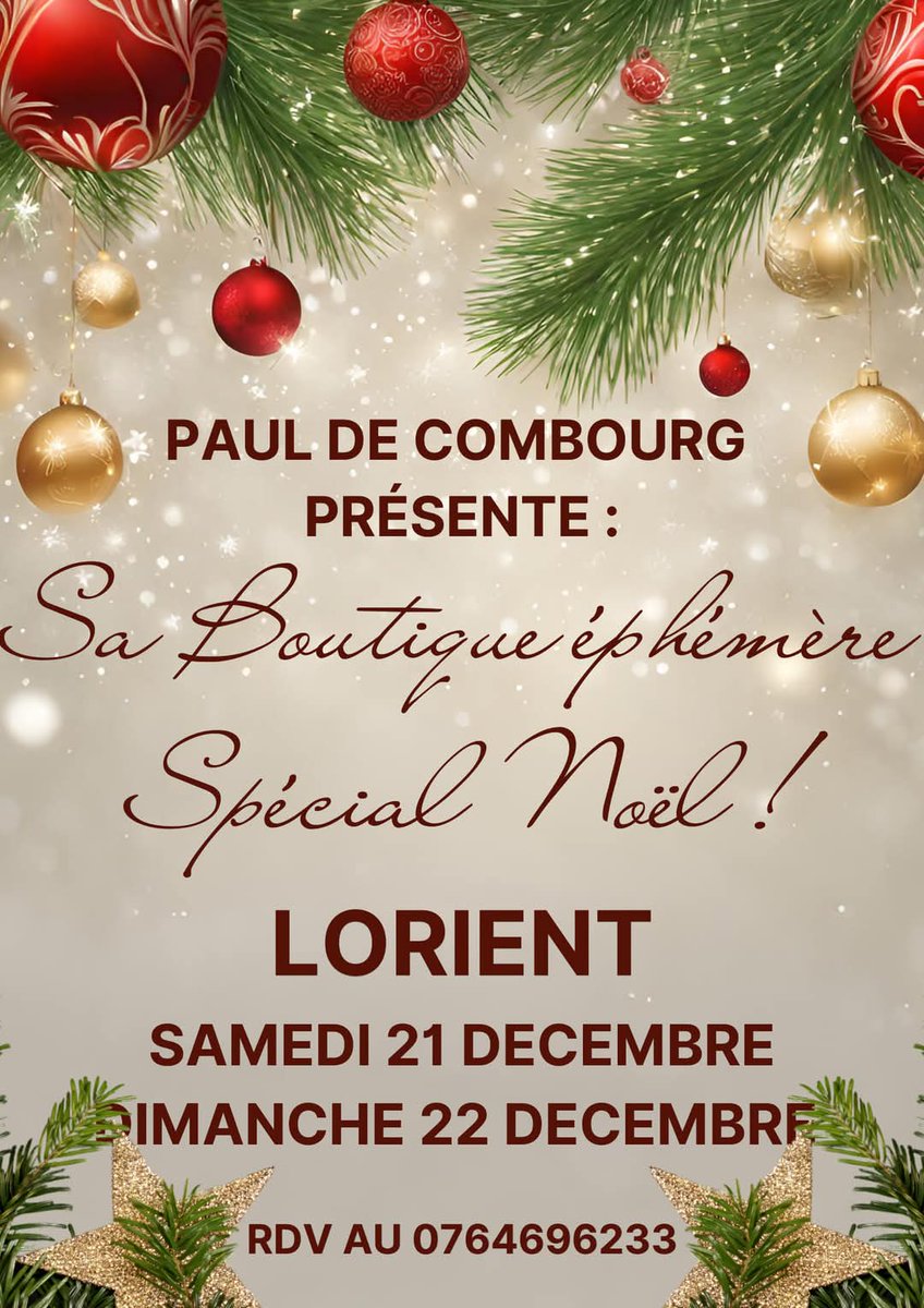 PauldeCombourg_'s tweet image. Boutique éphémère à #Lorient 12 Place de la Liberté
ENTREE LIBRE NON STOP 
Des produits, d&apos;ID KDO &amp;amp; DECO !
#noel2024 #NouvelAn2025 #cadeauxoriginaux #cadeauxdenoel #boutique #médecinealternative #médecinedouce #spiritualité #santé #soinsenergetiques #nouvelan #noel #soinsnaturels