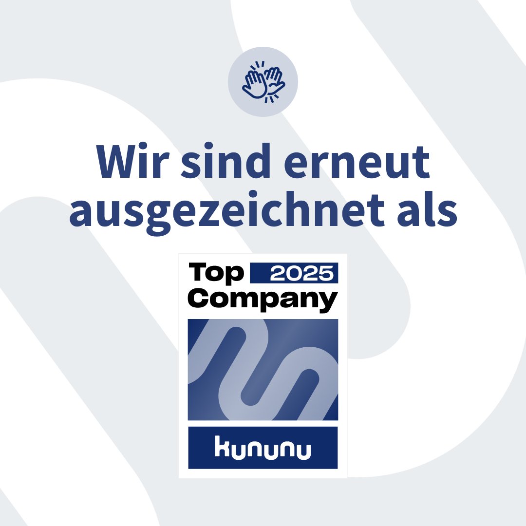 🎉 Wir sind auch 2025 wieder kununu Top Company!

Nur 5 % aller Unternehmen auf #kununu erhalten dieses Siegel – und das verdanken wir unserem großartigen Team! 🫶

👉 Lust, Teil unseres Team zu werden? Jetzt mehr erfahren: bgn.de/karriere
#topcompany