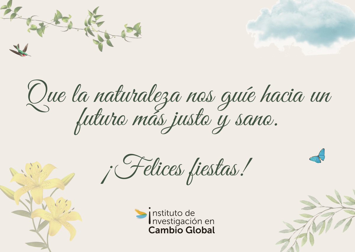 🎉 ¡Desde el IICG os deseamos a tod@s unas felices fiestas! 🎉