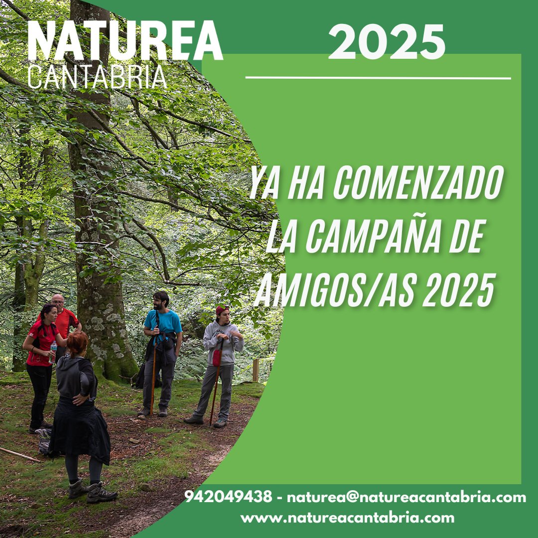 Esta Navidad regala naturaleza. ¿estás dando vueltas sobre qué regalar estas navidades? Pues tenemos una idea fantástica: el carnet de amigo/a de Naturea Cantabria es un acierto seguro.... naturaleza, hábitos saludables... 

redcantabrarural.com/naturea-3/natu…