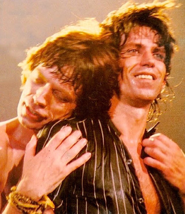 Happy birthday <a href="/officialKeef/">Keith Richards</a>! Love Mick